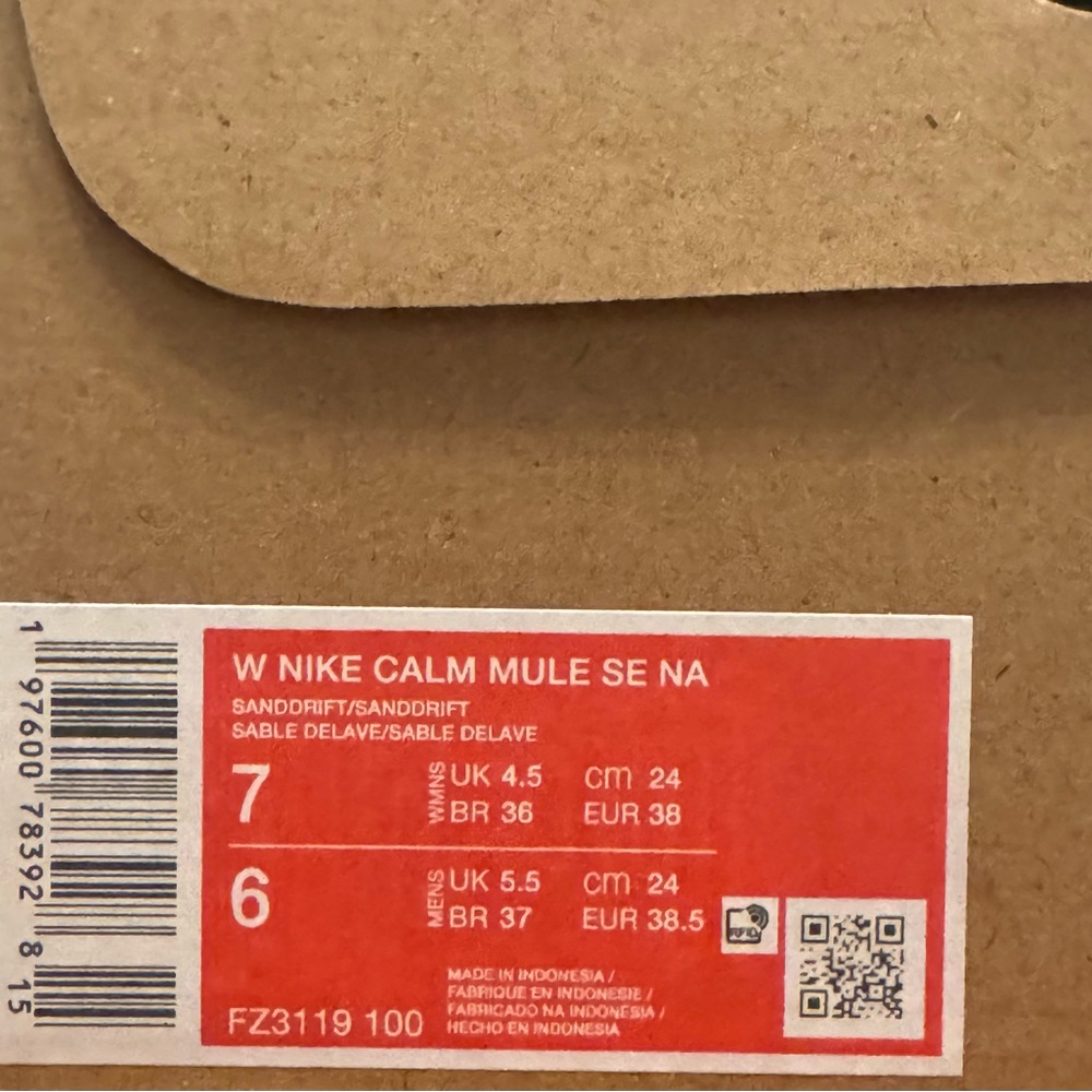 NEW, Nike “calm” mules SE - Picture 7 of 9